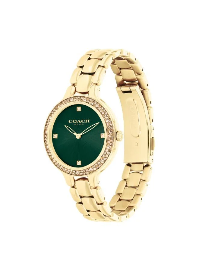 COACH  Analogue Watch with Steel Bracelet for Women | Best Price UAE